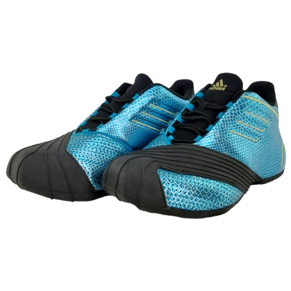 Rare 2013 Adidas TMAC 1 - Year Of The Snake Adidas T-Mac 1 Turquoise/Black-Gold - Picture 7 of 15